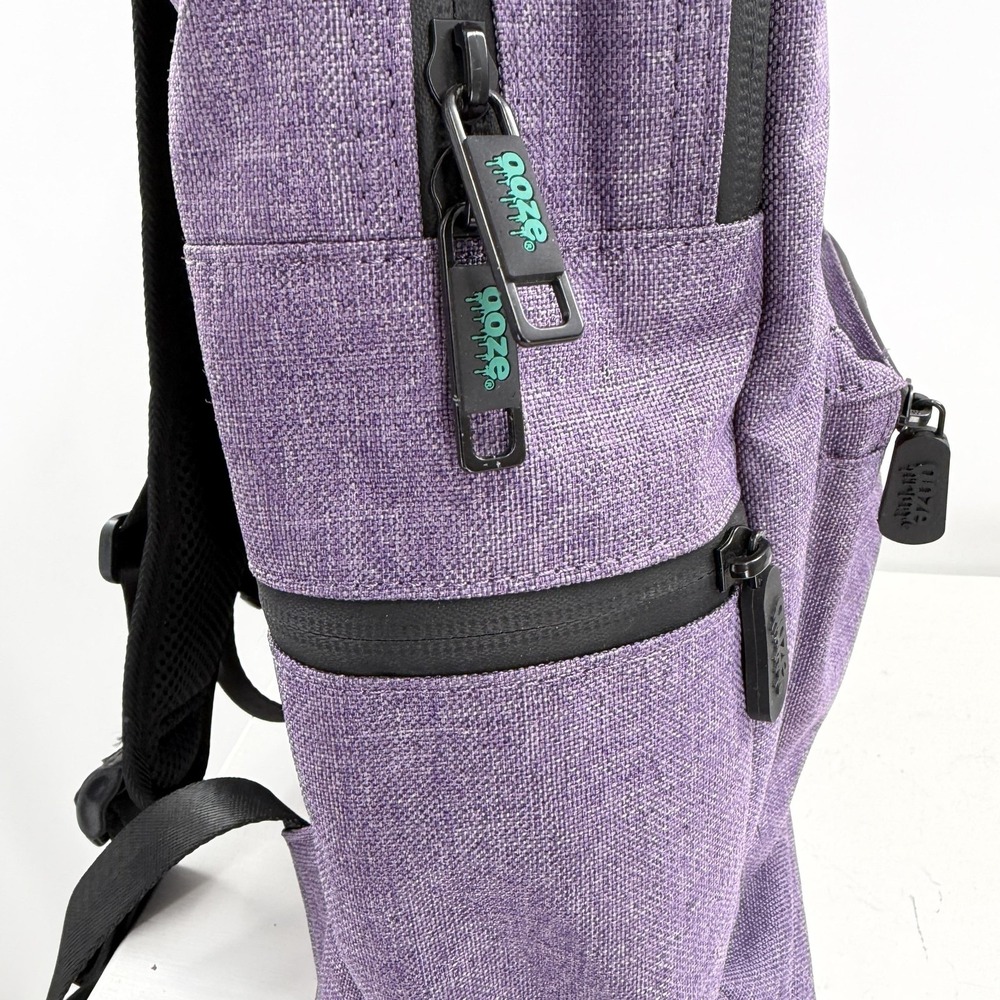 Ooze Smell Proof Carbon Lined Water Resistant Locking Travel Bag Mens Daypack - Picture 7 of 16